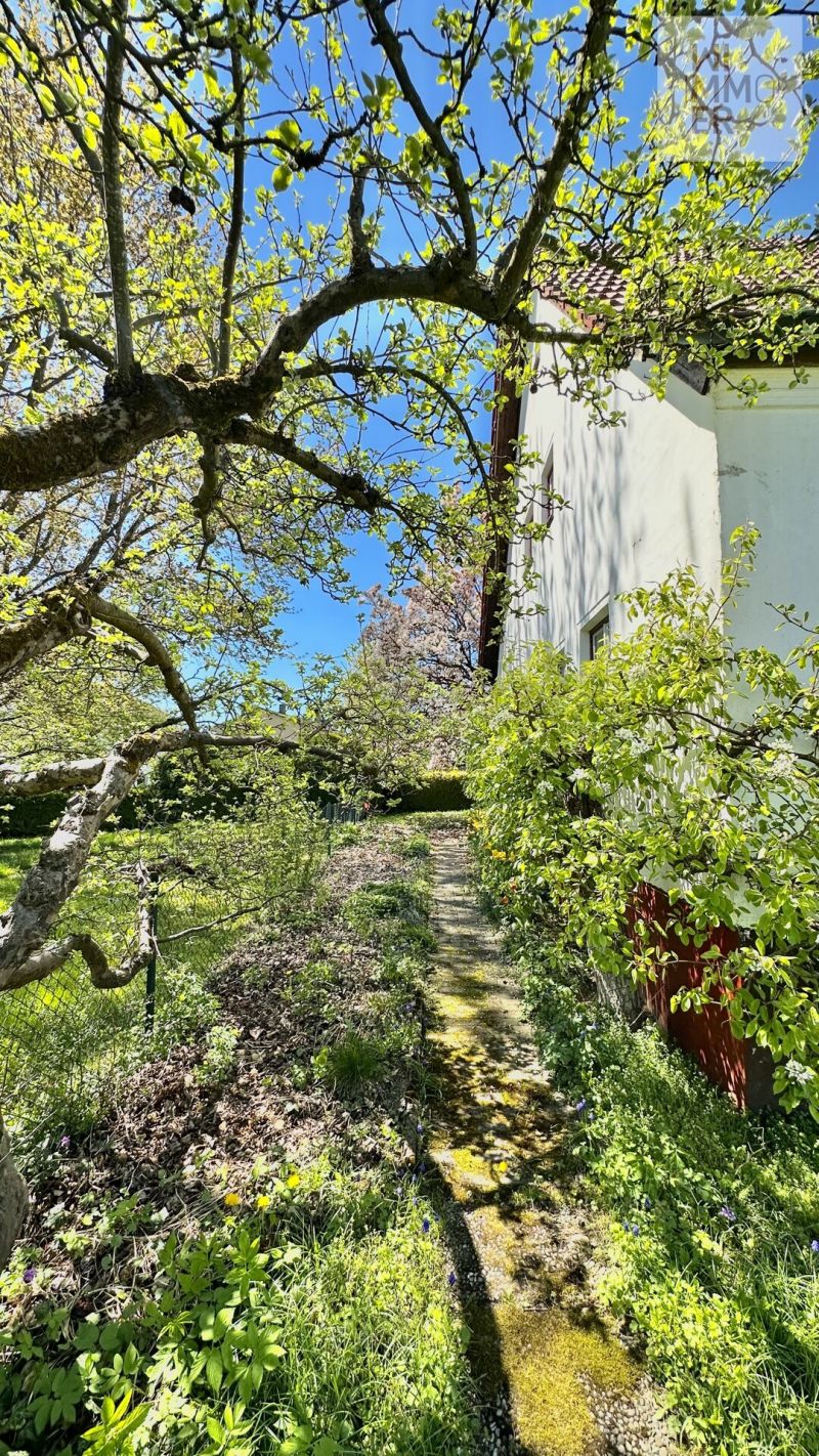 Weg vom Garten zum Haus