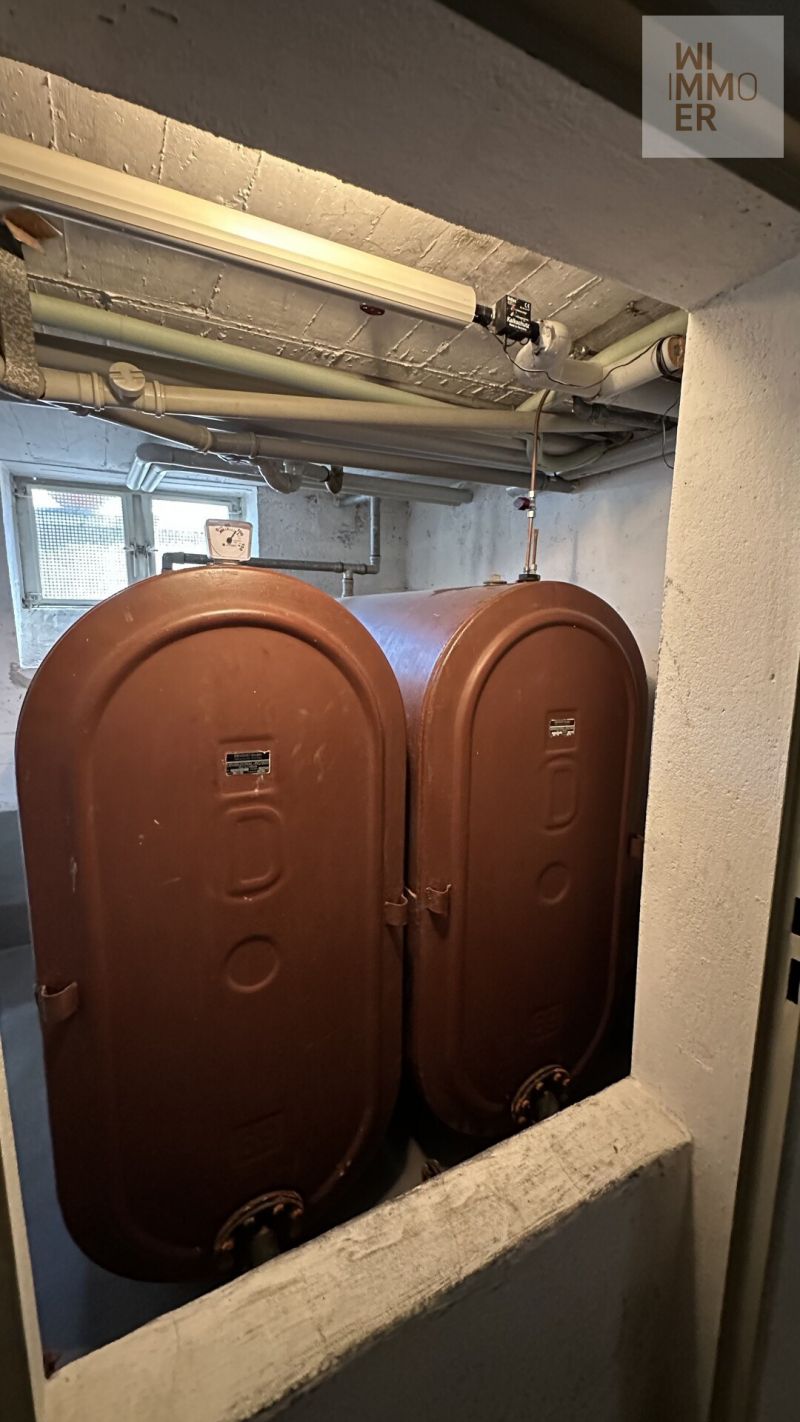 Westlicher Gebäudeteil KG - Öltanks