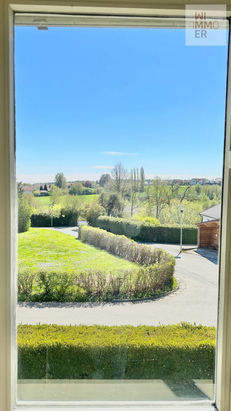 Ausblick vom Obergeschoss