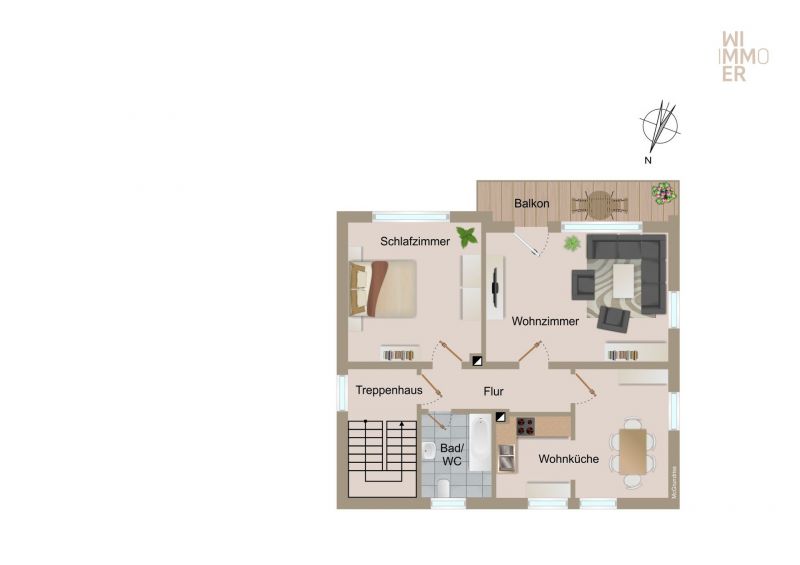 Grundriss Obergeschoss