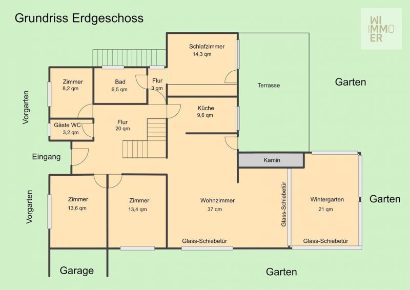 Grundriss Erdgeschoss