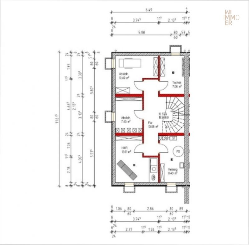 Grundriss Kellergeschoss