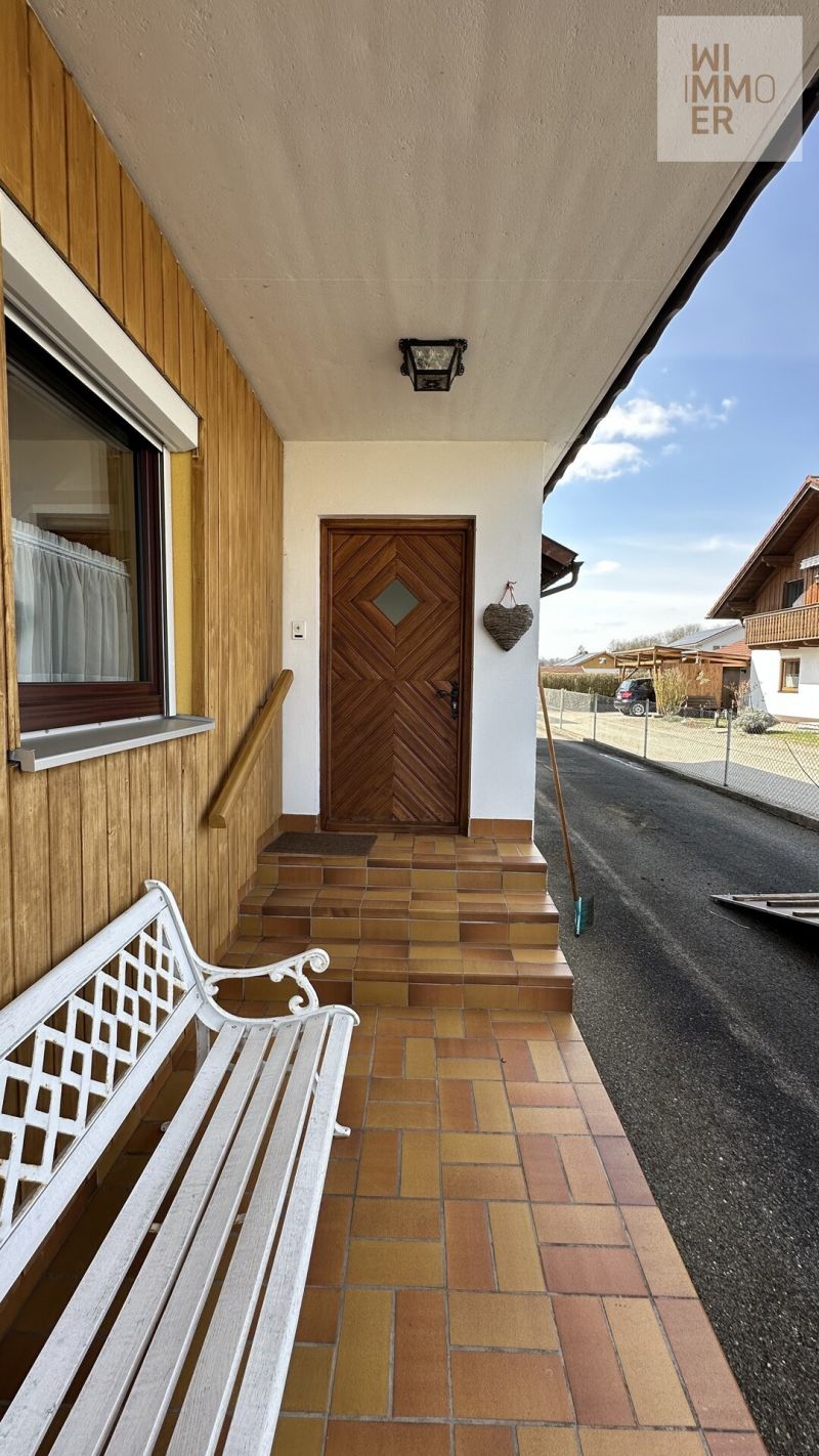 Östlicher Gebäudeteil Zugang zum Gebäude