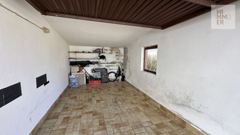 Innenaufnahme einer Garage