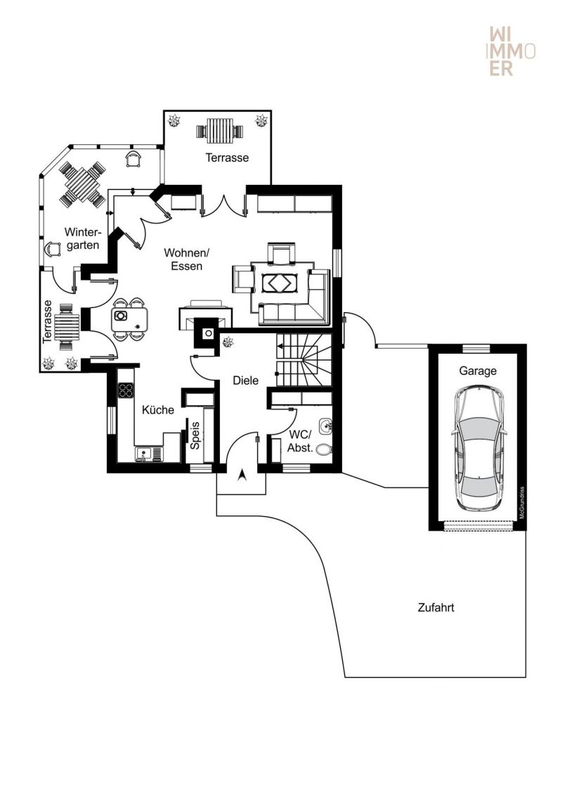 Grundriss Erdgeschoss