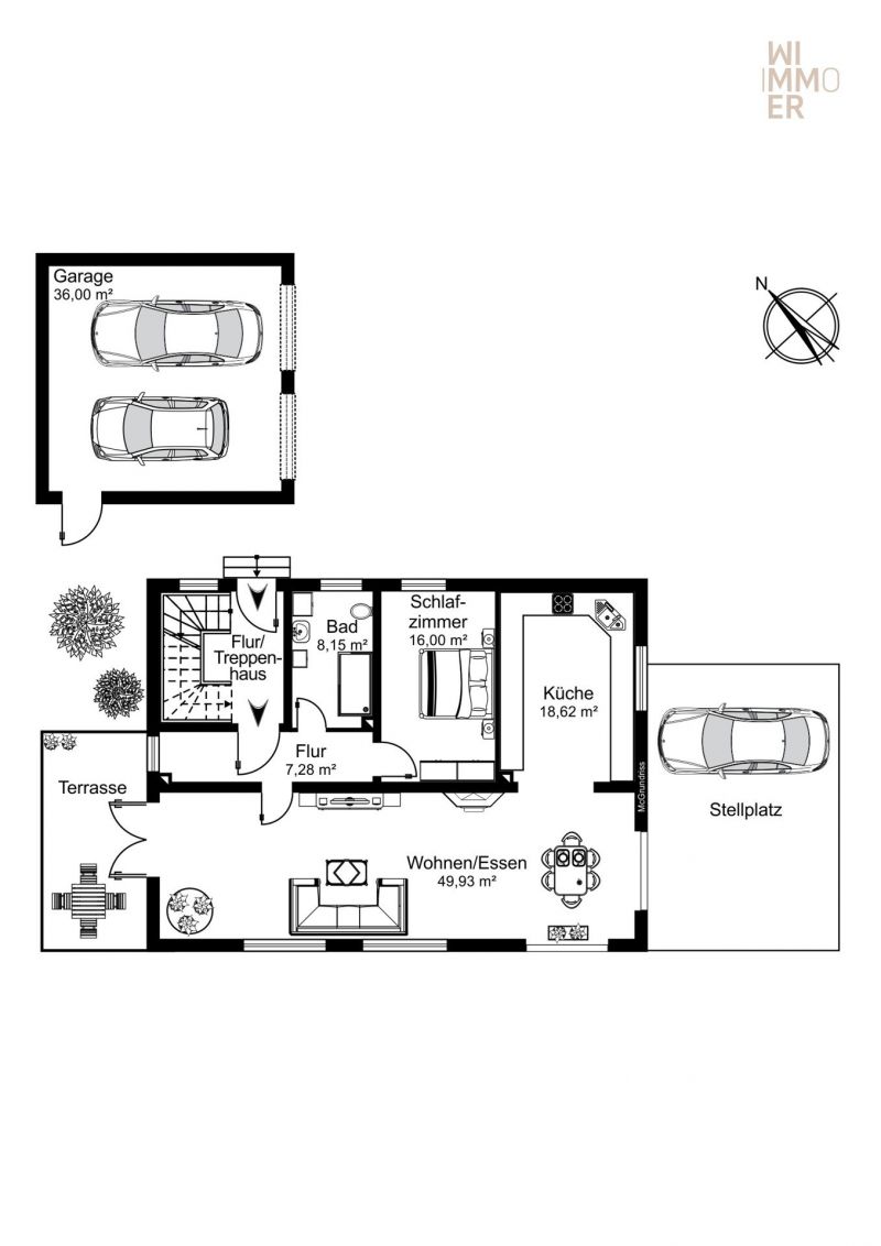 Grundriss Erdgeschoss