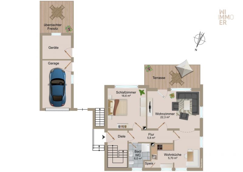 Grundriss Erdgeschoss